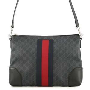 Gucci GG Supreme Handbag 474139 GUCCI Black